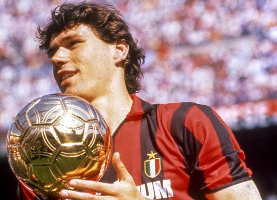 1989 archivio storico Image Sport / Milan / Marco Van Basten / foto MB/Image Sport