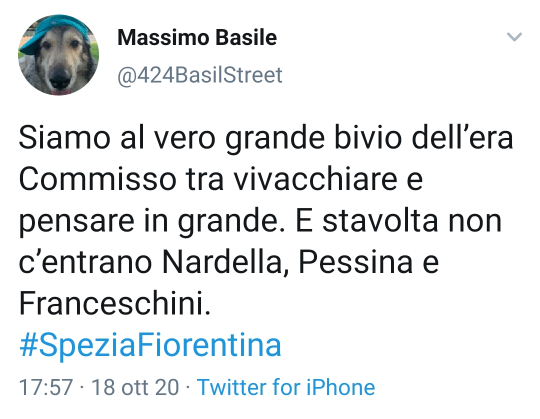 Basile: "Siamo al vero bivio. E stavolta non c'entrano Nardella, Pessina..."