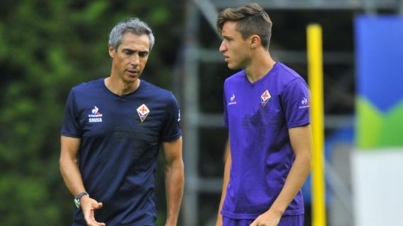 Sousa: "Chiesa? Lottai per tenerlo alla Fiorentina. Pressioni alla Juve? Le reggerà, è da Champions"