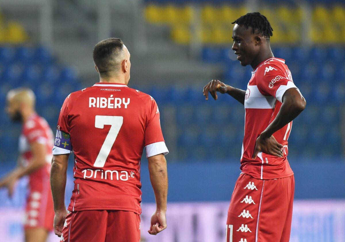 Ribery prova a caricare la squadra: "Dobbiamo credere nelle nostre forze e lavorare duro" - Foto di proprietà di ACF Fiorentina. Riproduzione vietata ©