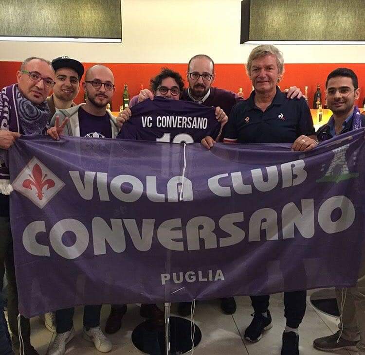 I ragazzi del club con Antognoni