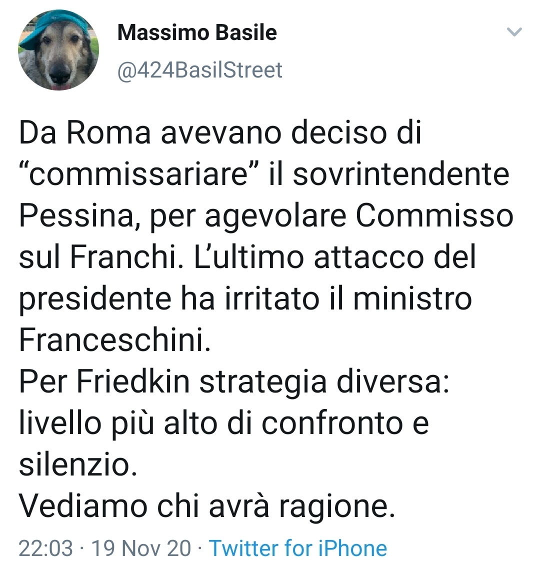 "Il Governo aveva deciso di commissariare Pessina per agevolare la Fiorentina sullo stadio. Ma Commisso..."