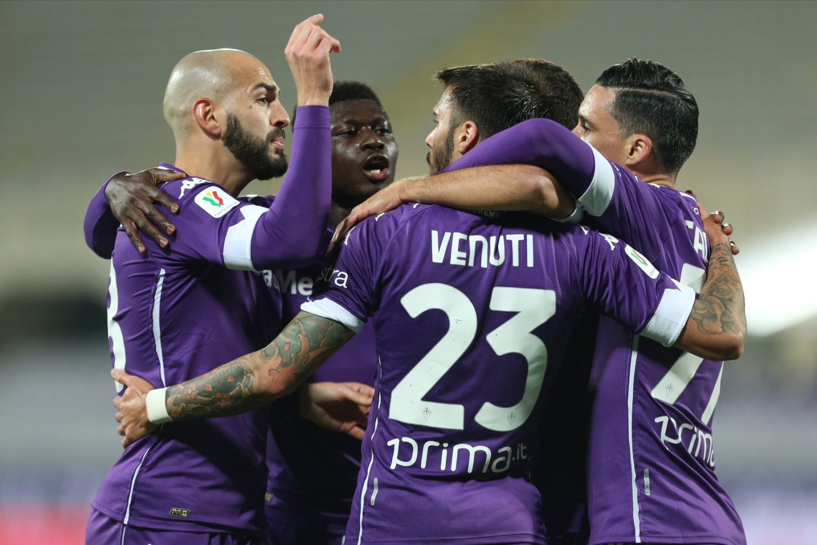 Gazzetta, probabile formazione Fiorentina: 4-3-3, a destra Caceres. Torna Pulgar, in attacco...