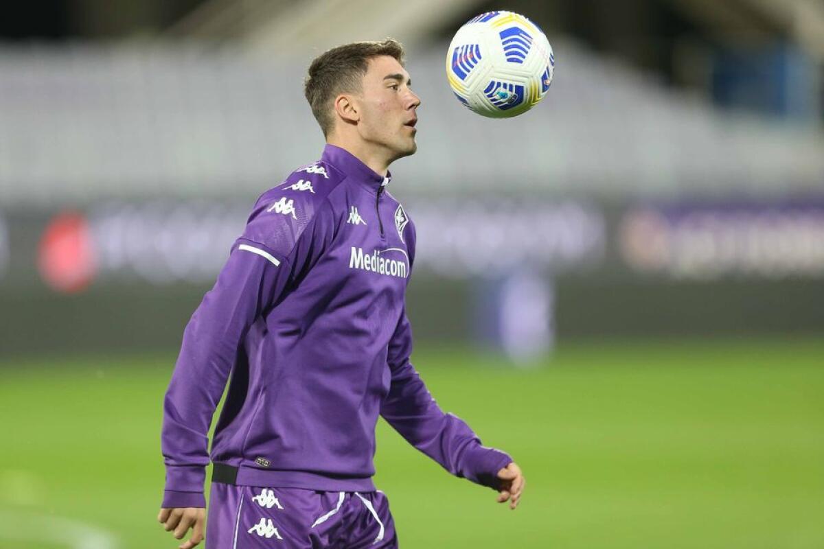Al 30' Atalanta-Fiorentina ancora sullo 0-0. Grande squillo di Vlahovic e super Dragowski - Foto di proprietà di ACF Fiorentina. Riproduzione vietata ©