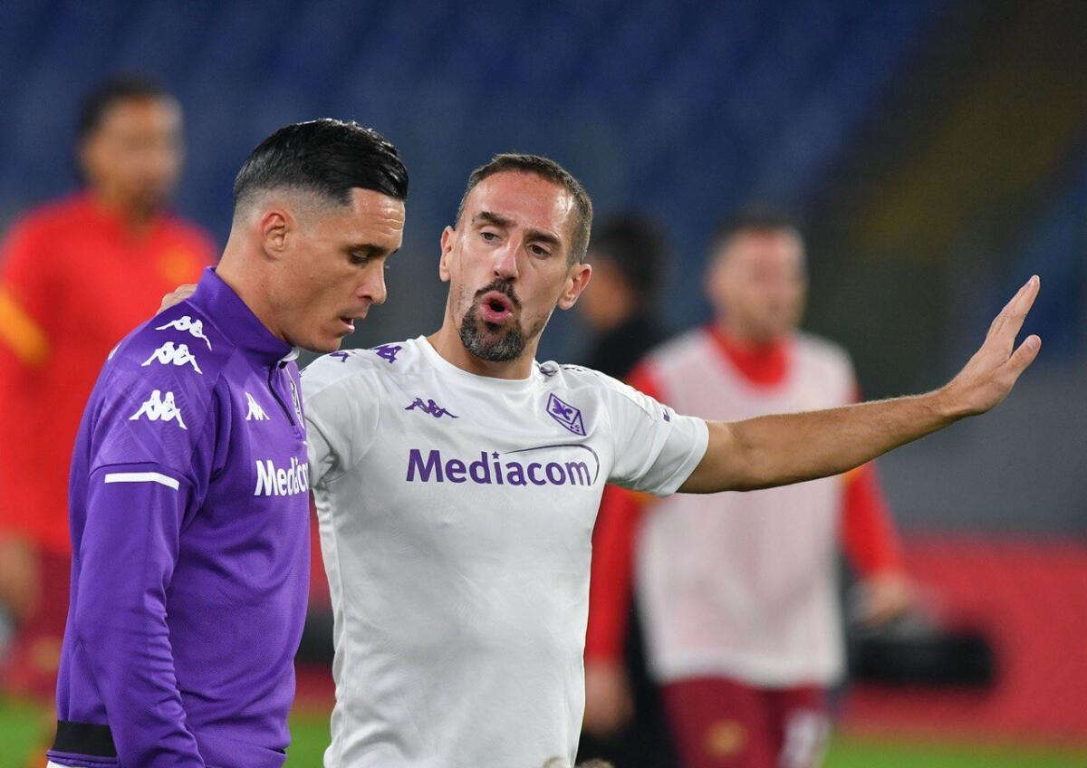 CorFio, Ribery e Callejon, le due ali veterane della Fiorentina non funzionano - Foto di proprietà di ACF Fiorentina. Riproduzione vietata ©