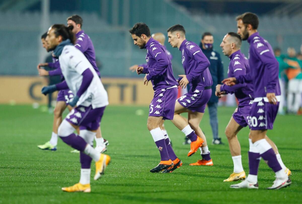Il ritiro della Fiorentina si interrompe per una sera, giocatori tornano a casa fino a domani - Foto di proprietà di ACF Fiorentina. Riproduzione vietata ©️