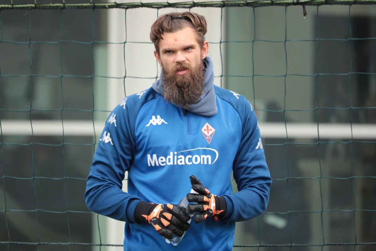 Dragowski eletto dai tifosi della Fiorentina il miglior giocatore del mese di novembre - Foto di proprietà di ACF Fiorentina. Riproduzione vietata ©️