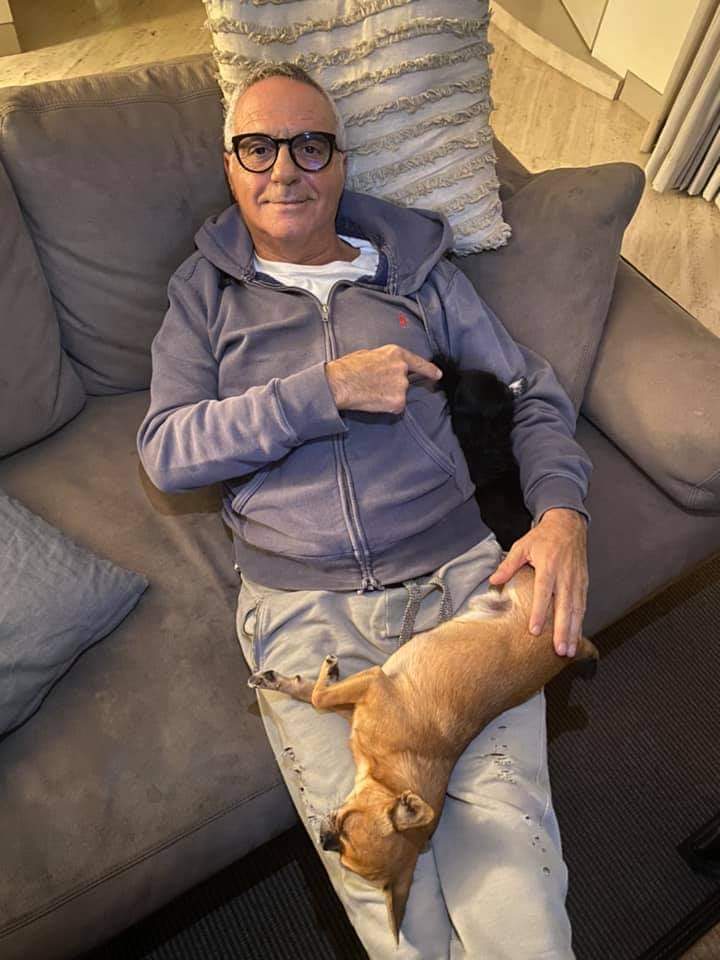 Il comico Giorgio Panariello