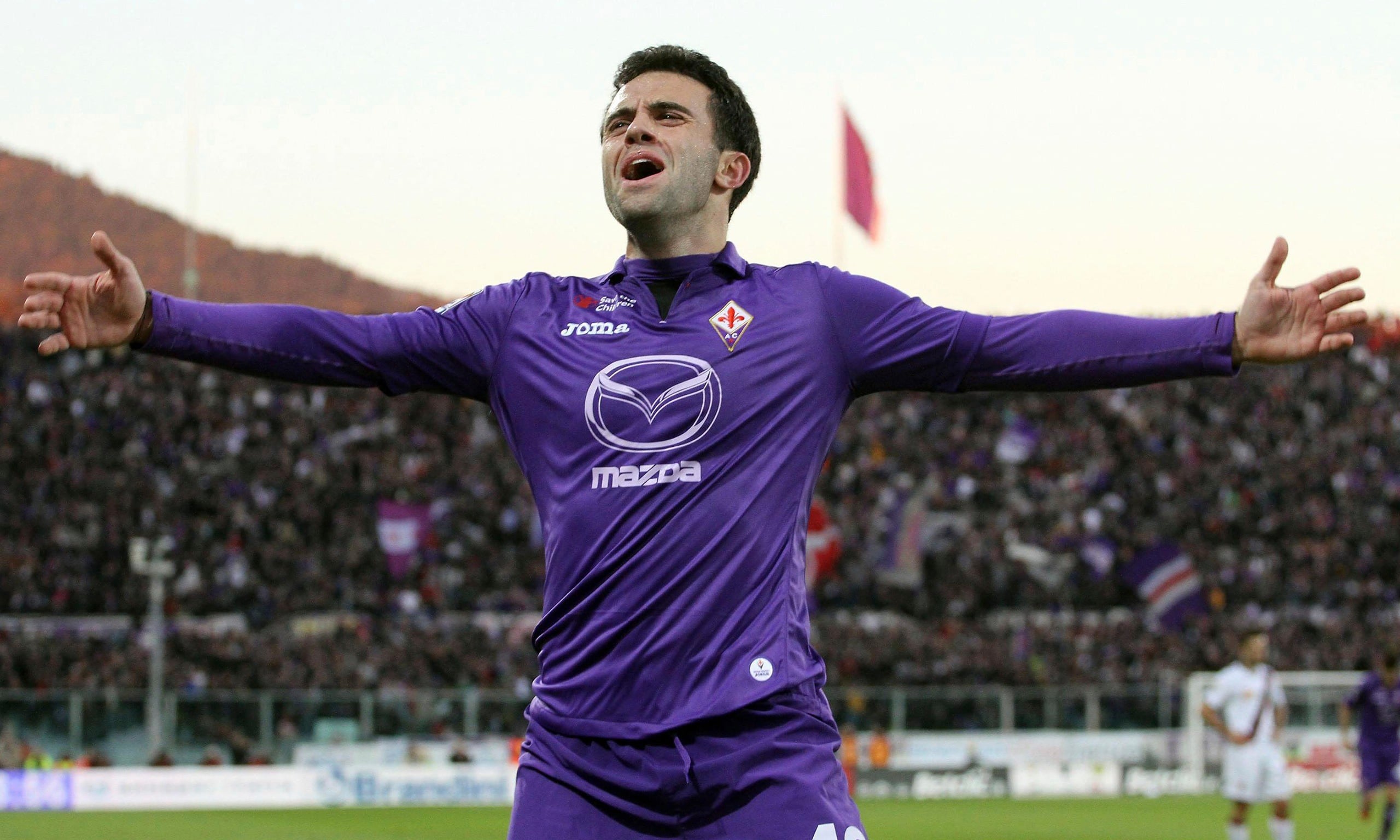 Grande gioia per l'ex viola Giuseppe Rossi, è nata sua figlia Liana Sophia