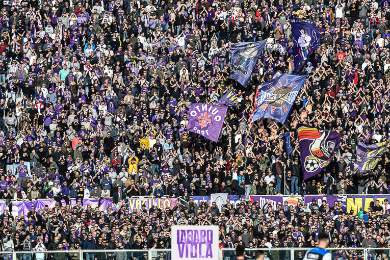 Firenze, stadio Artemio Franchi, 08.02.2020, Fiorentina-Atalanta, Foto Fiorenzo Sernacchioli. Copyright Labaroviola.com