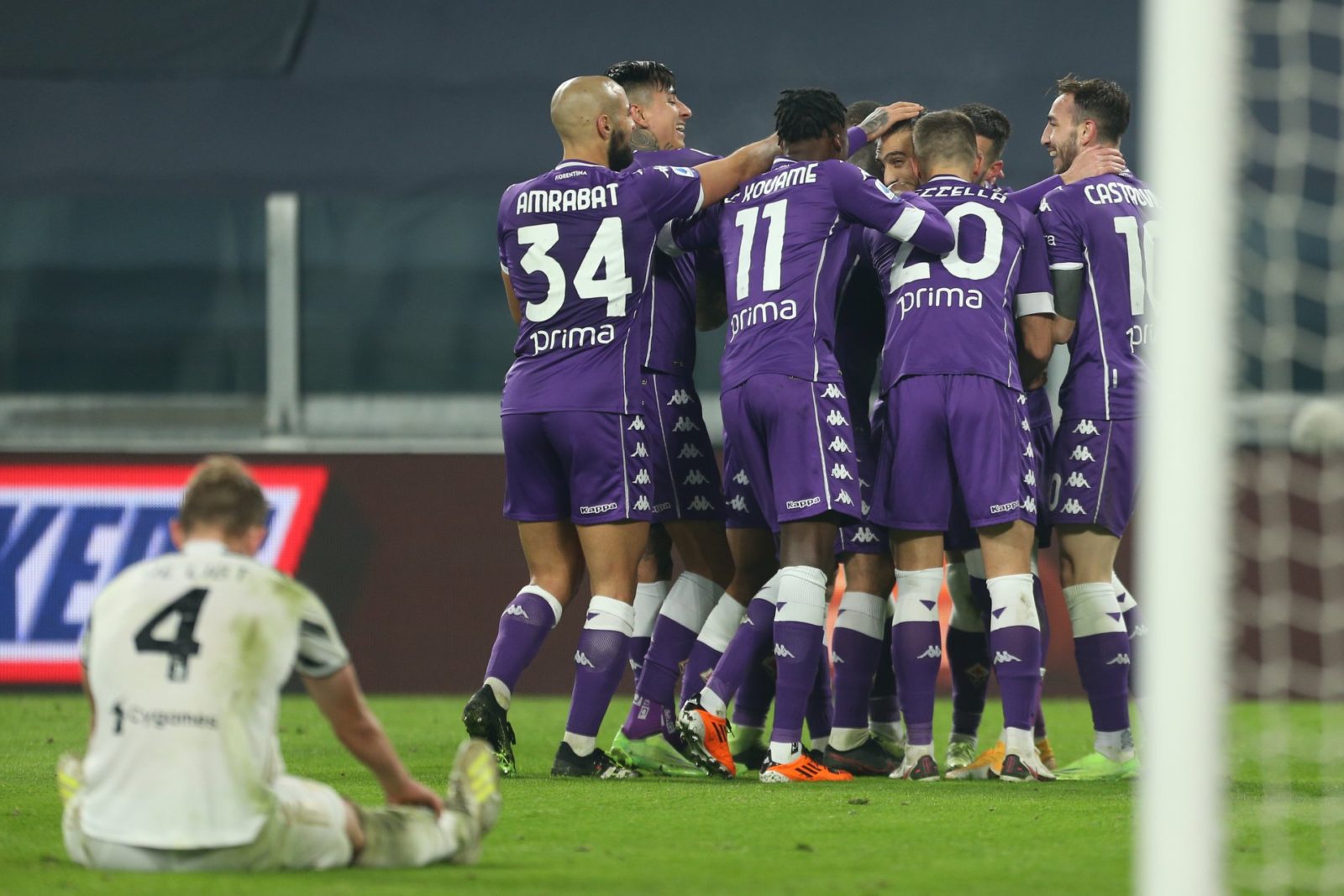 Foto presa dai profili social della Fiorentina