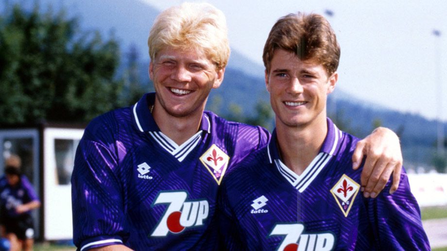 Stefan Effemberg e Brian Laudrup