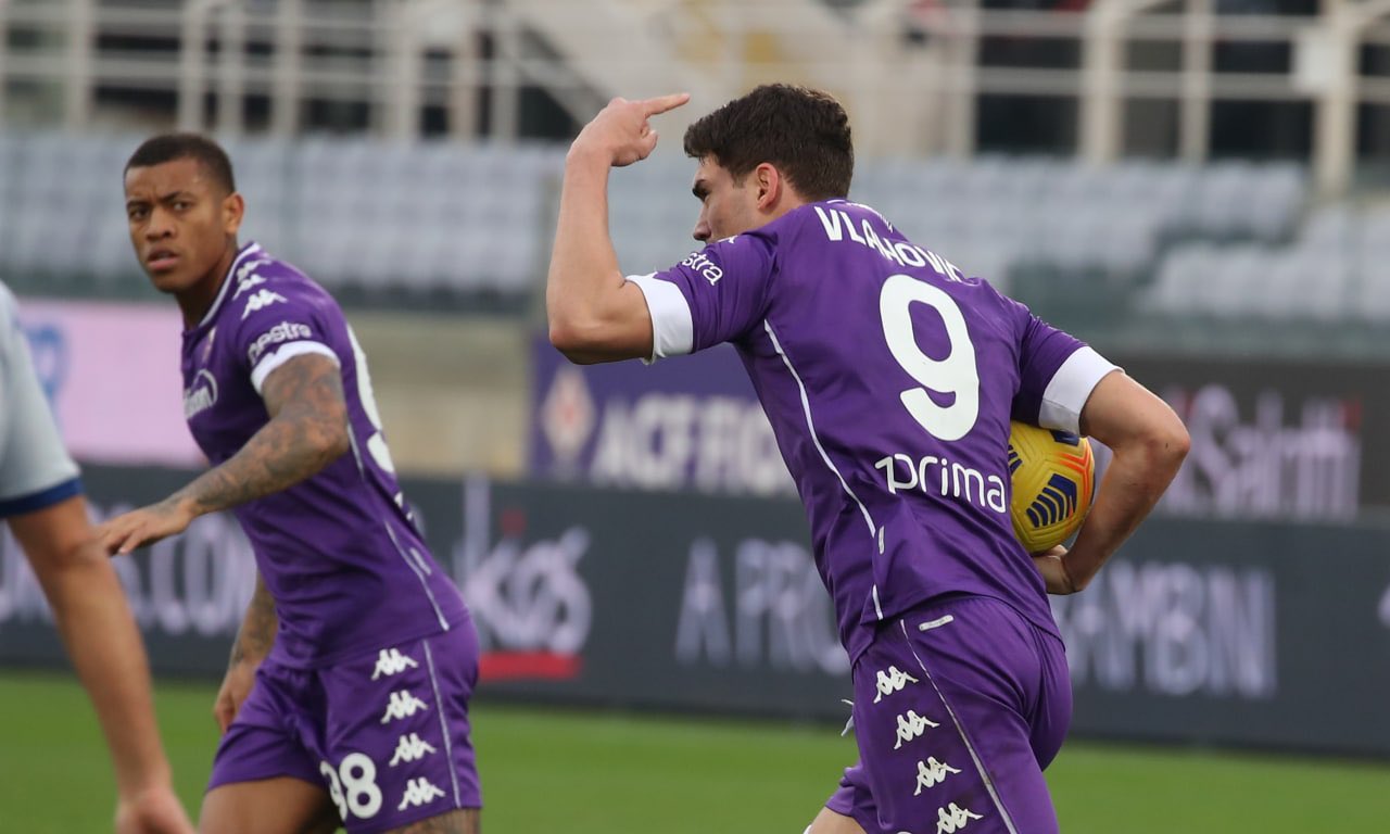 Foto presa dei profili social della Fiorentina