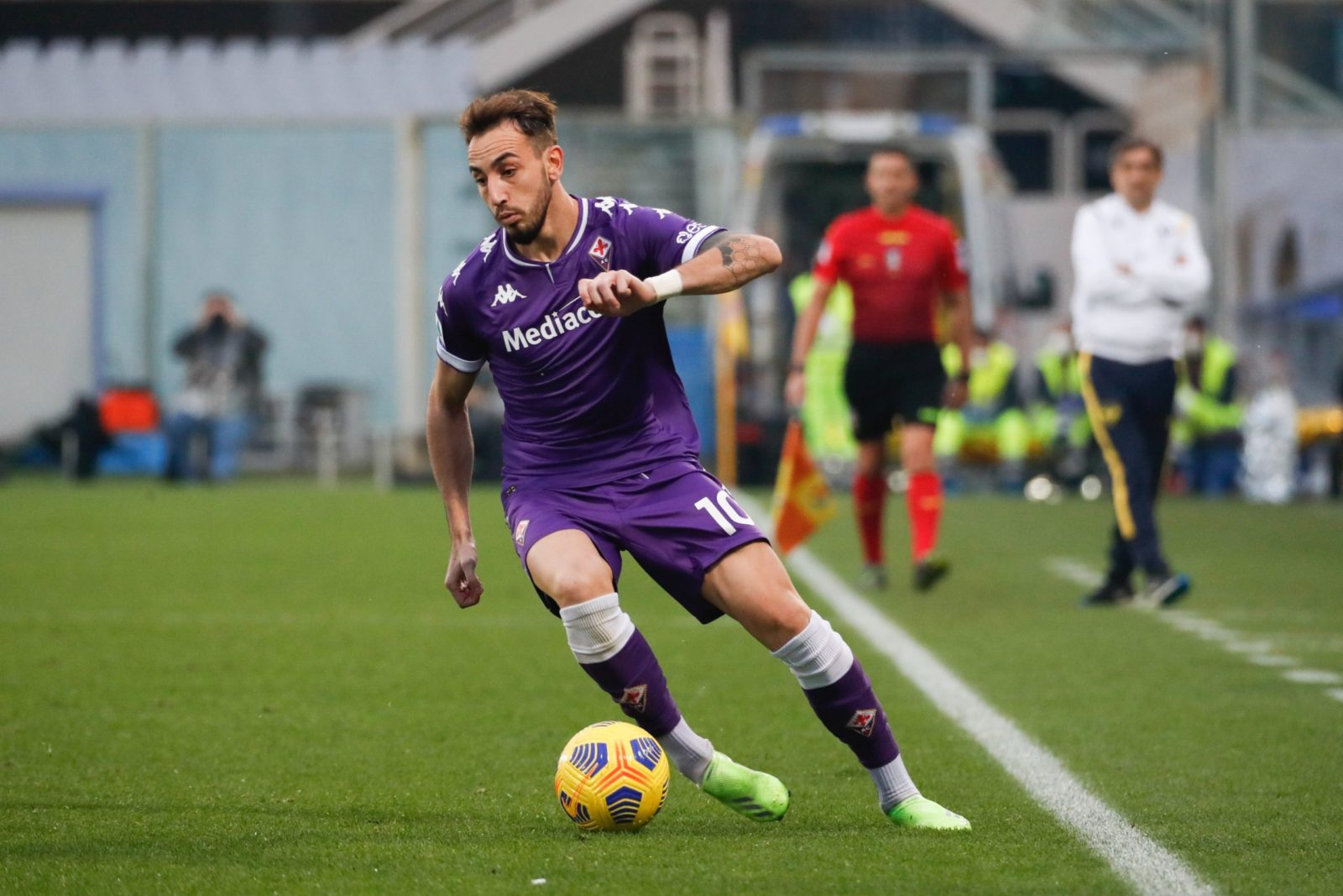 Foto presa dei profili social della Fiorentina