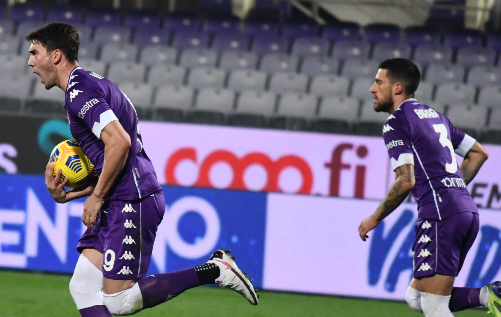 Foto dal profilo social della Fiorentina