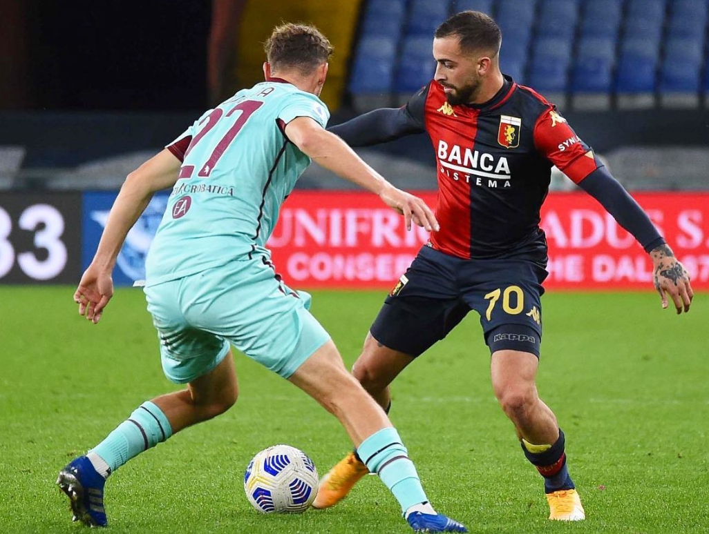 Genoa, in mediana ci sarà Badelj con la Fiorentina. Infortunio per Parigini