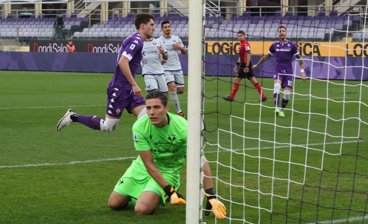 Foto presa dei profili social della Fiorentina