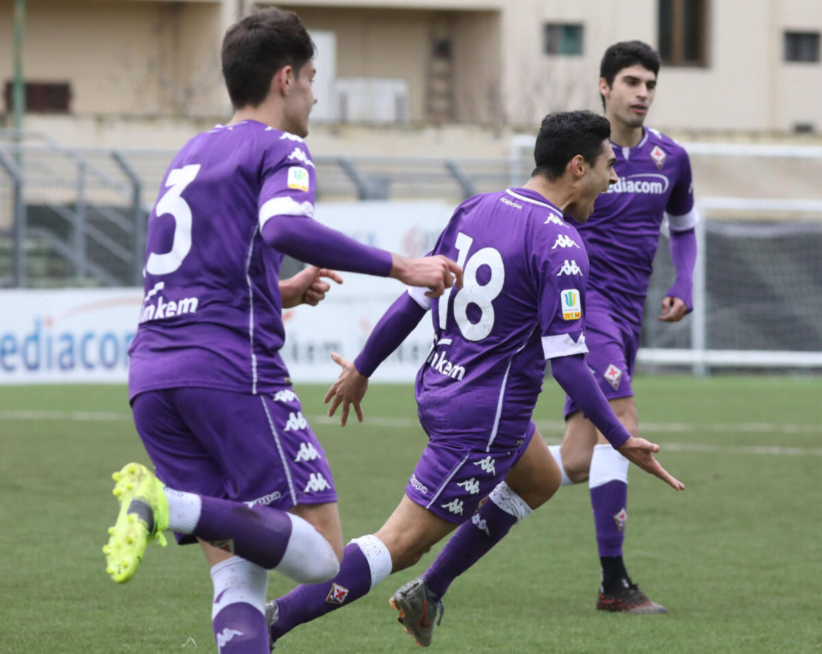 Primavera, la Fiorentina vince all'ultimo respiro 2-1 contro l'Inter. Al 92' gol vittoria di Di Stefano - Foto di proprietà di ACF Fiorentina. Riproduzione vietata ©