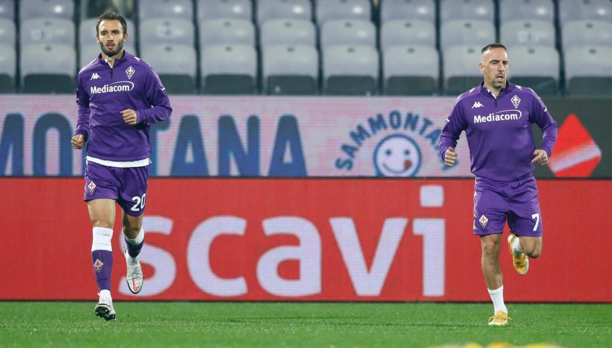 Dal centro sportivo, Ribery e Pezzella recuperati, Quarta in panchina? A Napoli maglia rossa - Foto di proprietà di ACF Fiorentina. Riproduzione vietata ©️