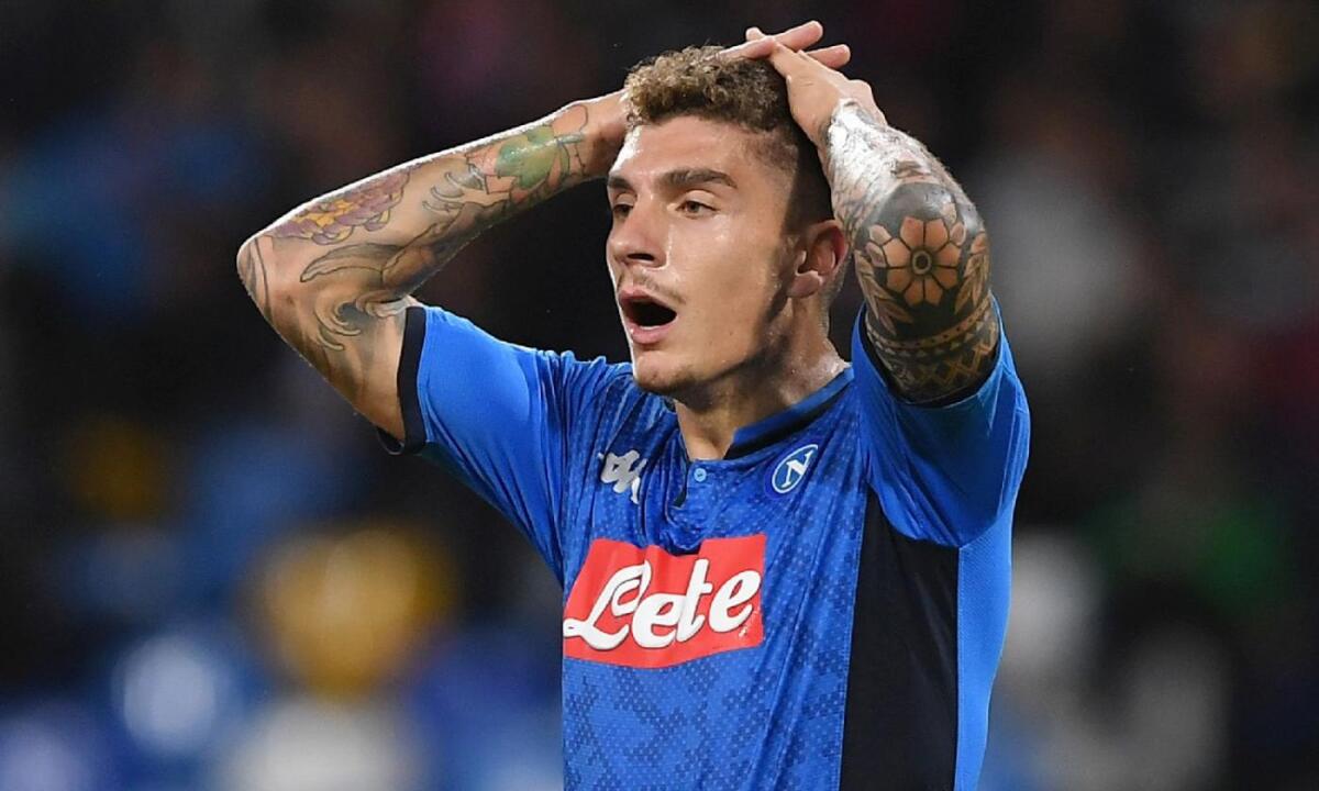 Napoli, ammonito Di Lorenzo: era diffidato, salterà la prossima partita con la Fiorentina - 