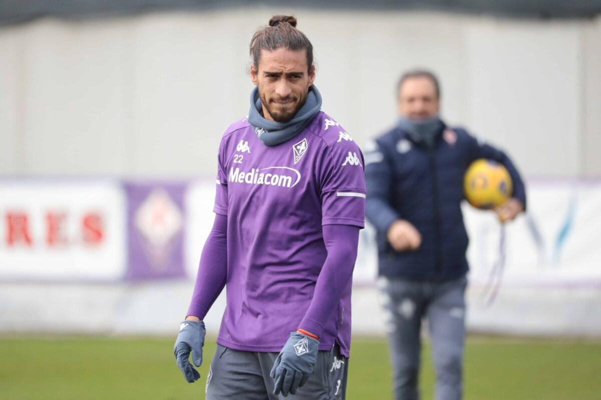 Dal centro sportivo, ballottaggio Caceres-Venuti. Callejon in panchina - Foto di proprietà di ACF Fiorentina. Riproduzione vietata ©
