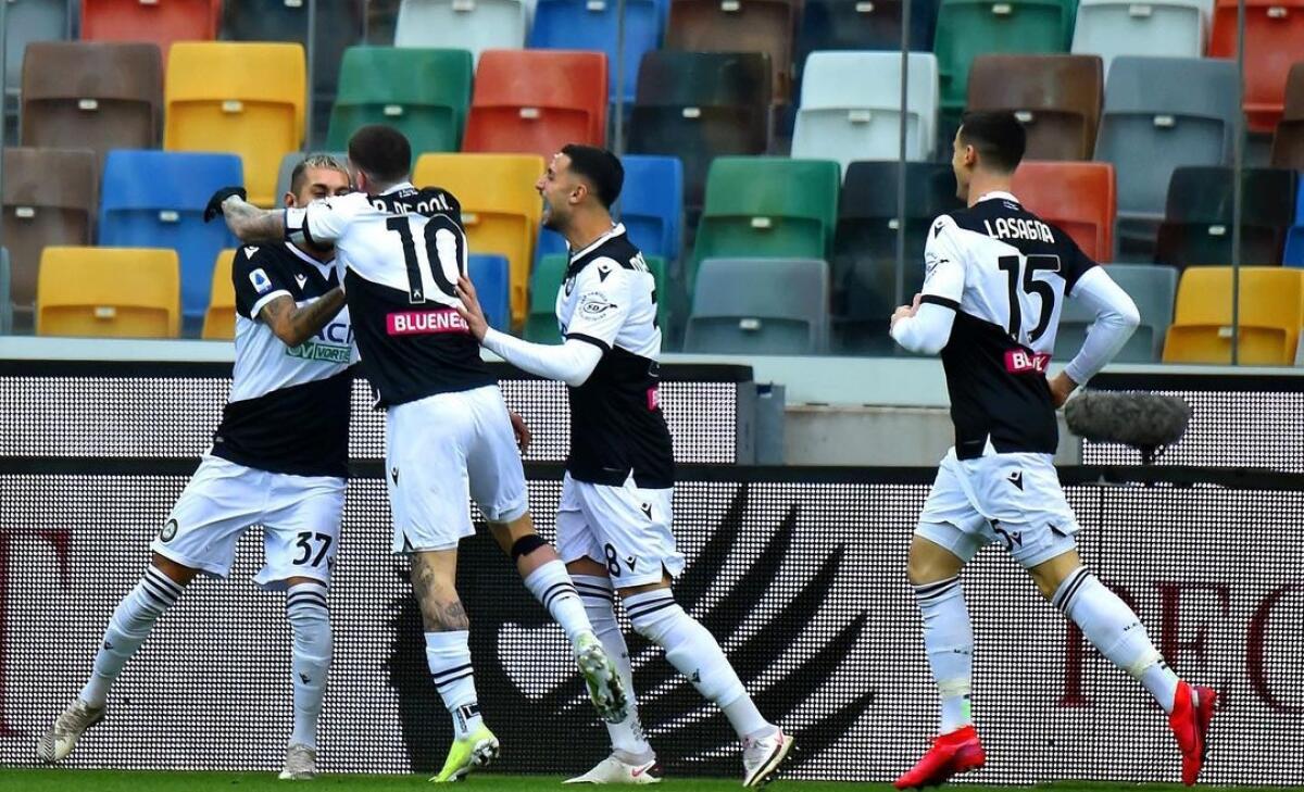 Classifica Serie A, l'Udinese pareggia con l'Atalanta e va a 17 punti - 