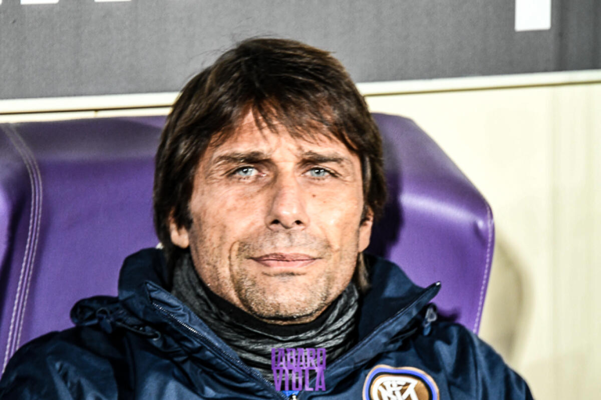 Conte: "Meritavamo di vincere nei 90 minuti, la bravura di Terracciano ce lo ha impedito" - Firenze, stadio Artemio Franchi, 15.12.2019, Fiorentina-Inter, Foto Fiorenzo Sernacchioli. Copyright Labaroviola.com