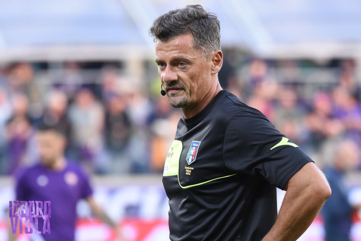 Sarà Giacomelli a dirigere la gara contro il Cagliari. Banti e Meli al Var. I precedenti - Firenze, stadio Artemio Franchi, 21.10.2018, Fiorentina-Cagliari, Foto Fiorenzo Sernacchioli. Copyright Labaroviola.com, Giacomelli