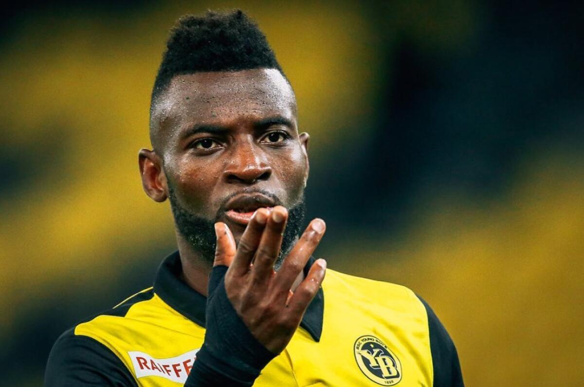 L'attaccante Jean-Pierre Nsame dello Young Boys è stato offerto alla viola - 