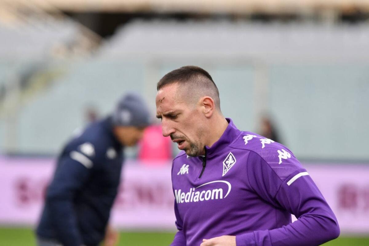 Sospiro di sollievo per Ribery, il report medico della Fiorentina: "Sono escluse lesioni" - Foto di proprietà di ACF Fiorentina. Riproduzione vietata ©️