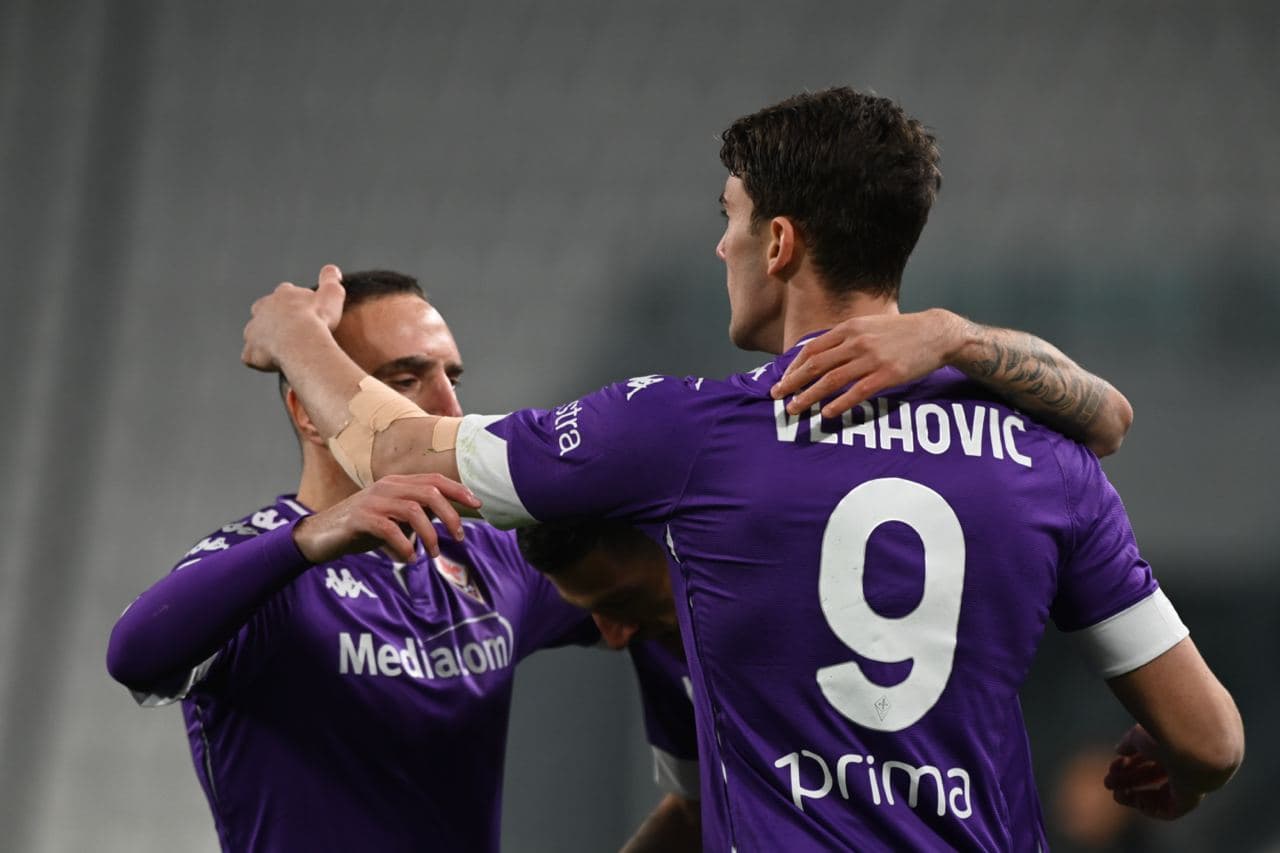 Foto presa dei profili social della Fiorentina