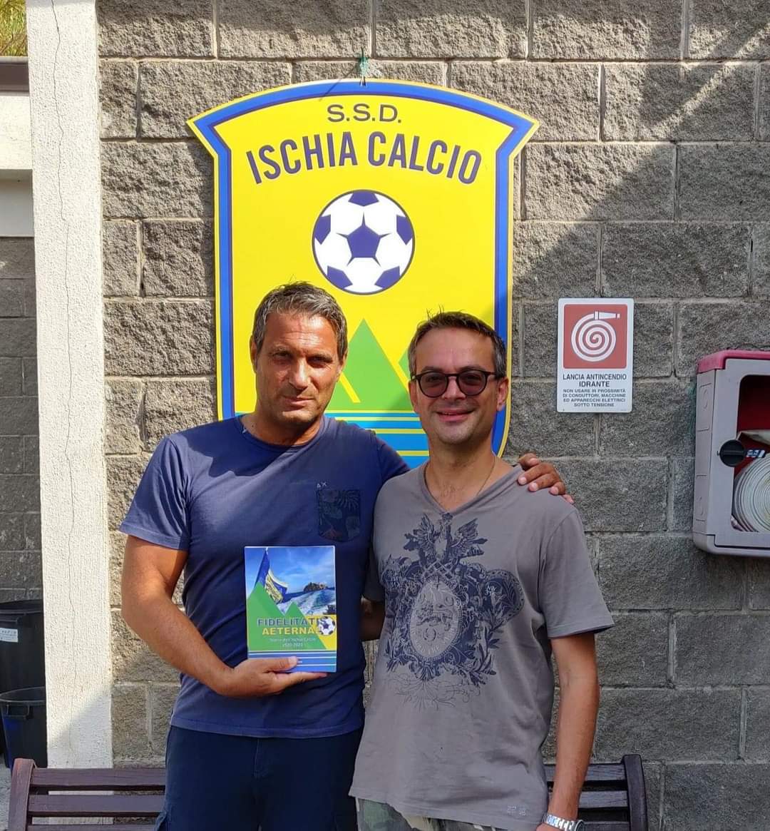 Pino Taglialatela oggi dg dell'Ischia Calcio