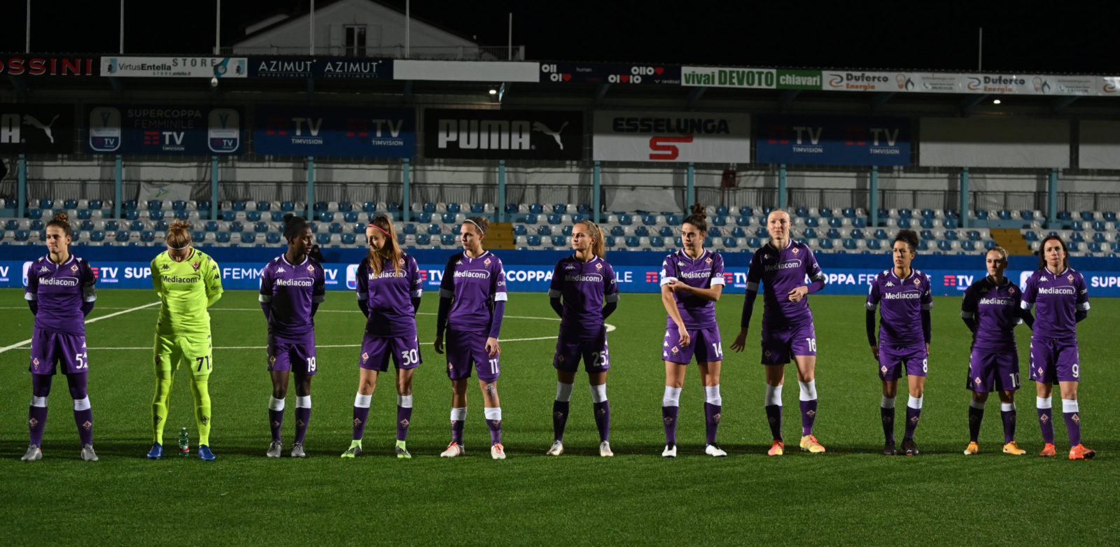 Foto presa dai canali social della Fiorentina