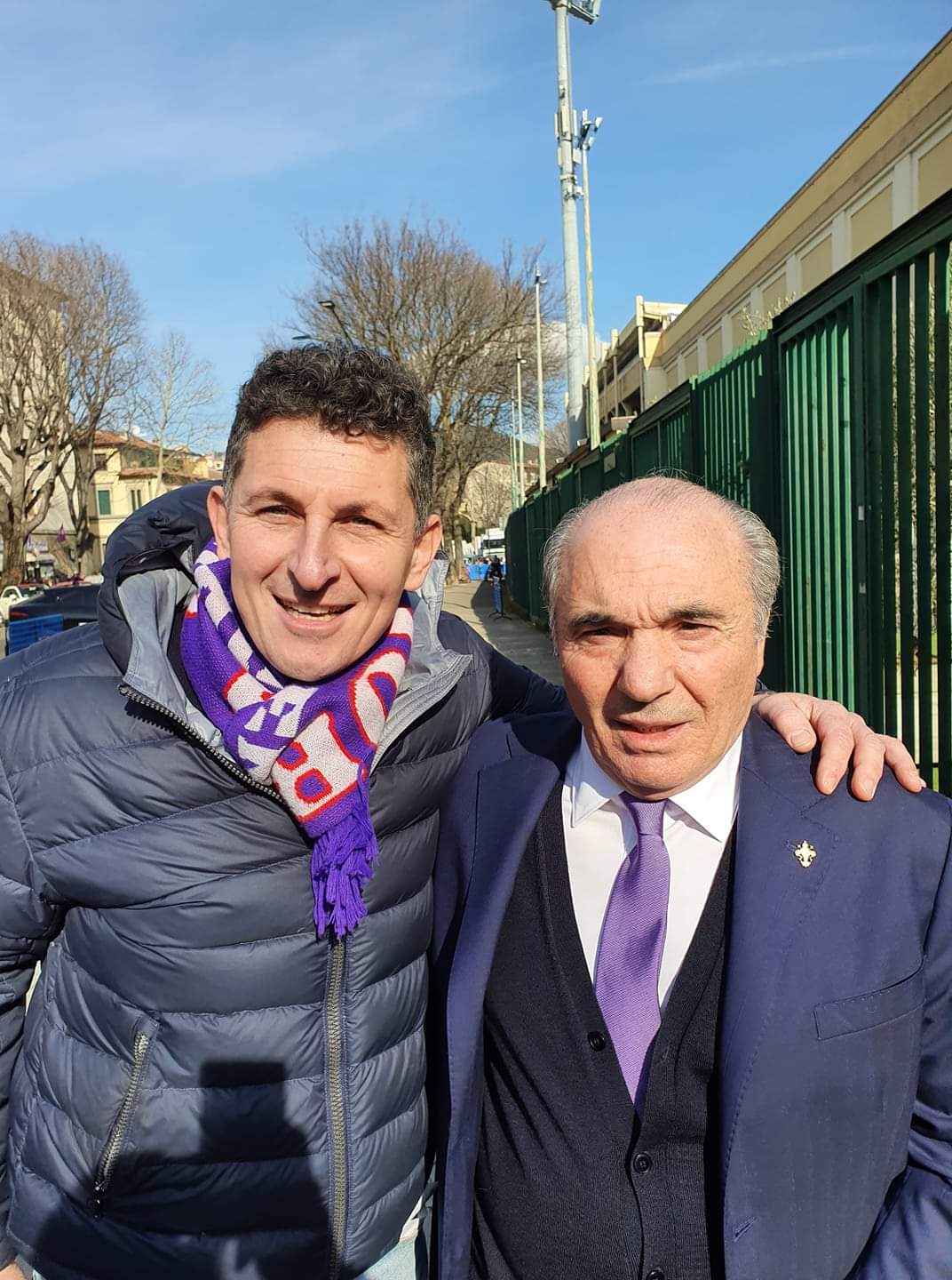 Mirko col presidente Rocco Commisso