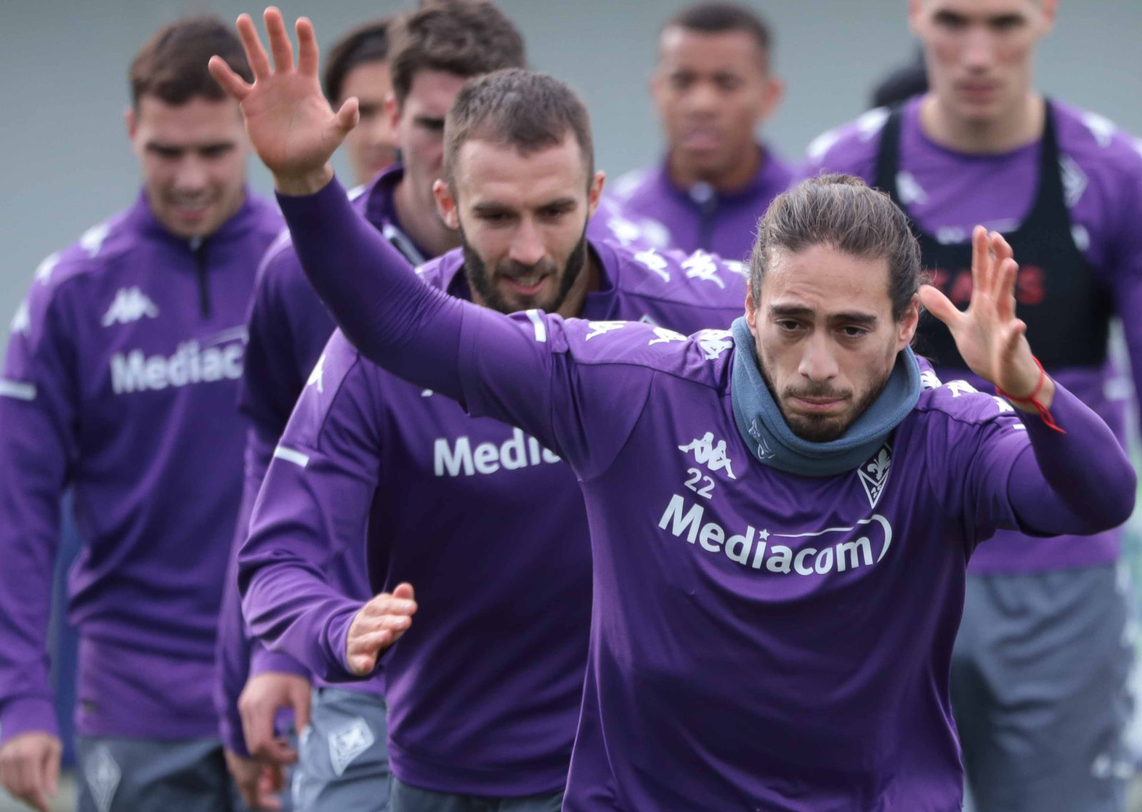 Foto presa dai profili social della Fiorentina