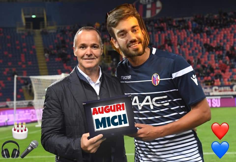 Il presidente Saputo con Michel Cavina
