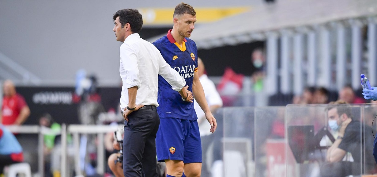 Lo spogliatoio della Roma è una polveriera, i giocatori non volevano allenarsi, Dzeko tenuto fuori