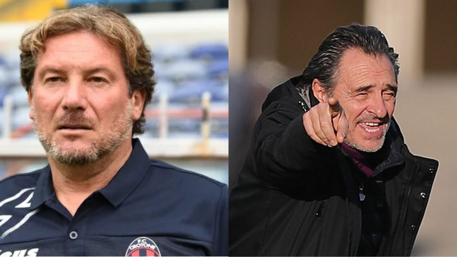 Crotone: Sviluppo manovra avviene in ampiezza. L'indole offensiva degli esterni concede ampi spazi