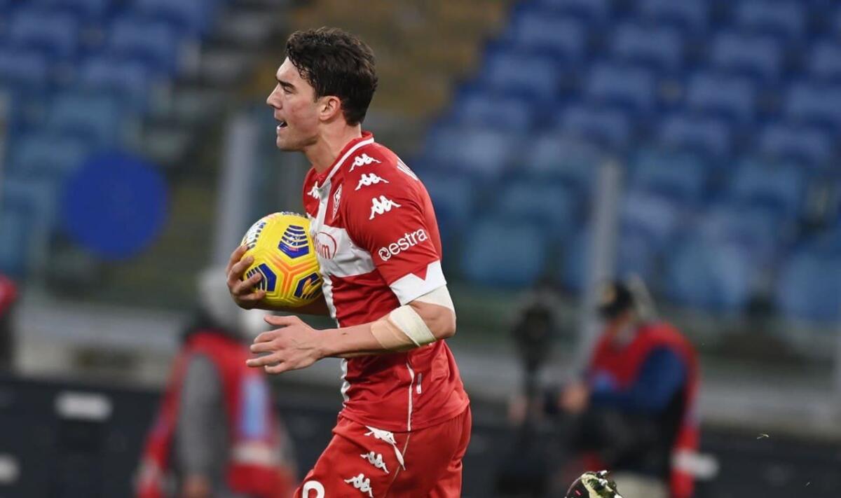 Dusan Vlahovic è il giocatore del mese di Gennaio: "Darò sempre il 200% per la Fiorentina" - Foto di proprietà di ACF Fiorentina. Riproduzione vietata ©️