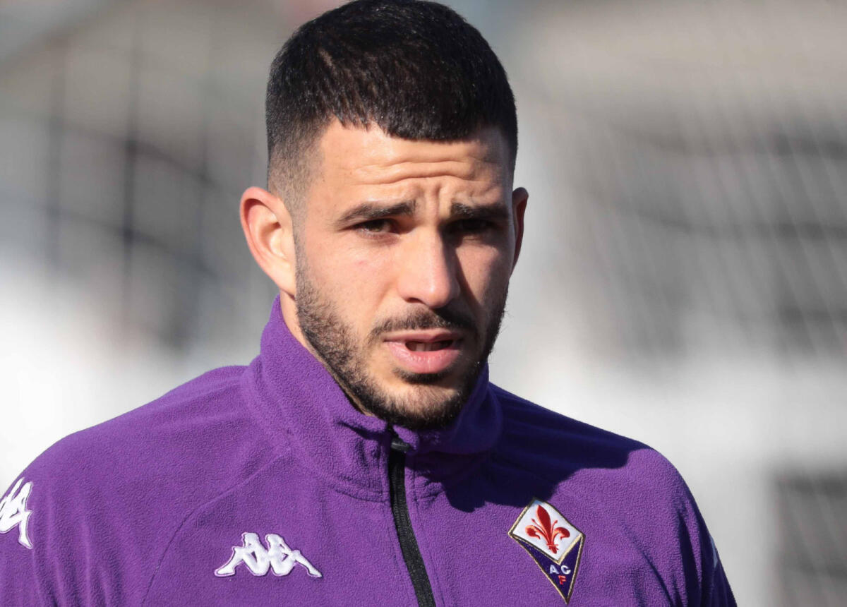 Eysseric sta intensificando il riscaldamento, il francese sembra pronto ad entrare all'inizio del secondo tempo - Foto di proprietà di ACF Fiorentina. Riproduzione vietata ©