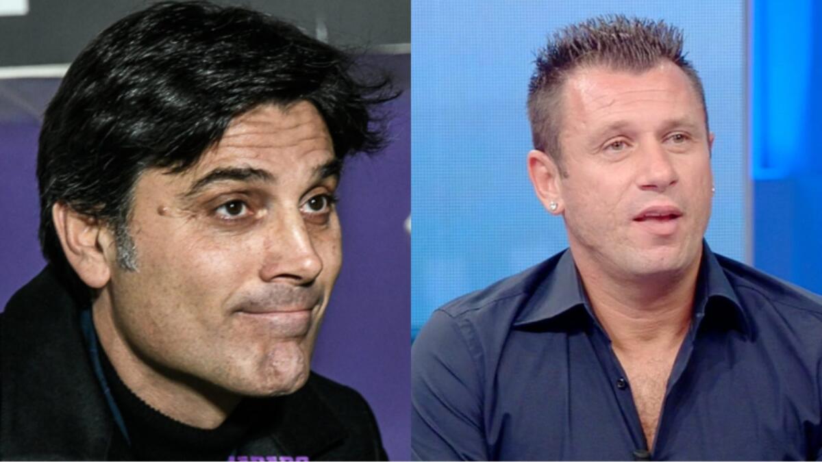 Cassano: "Montella mi aveva detto che alla Fiorentina il problema è che manca chi segna" - 