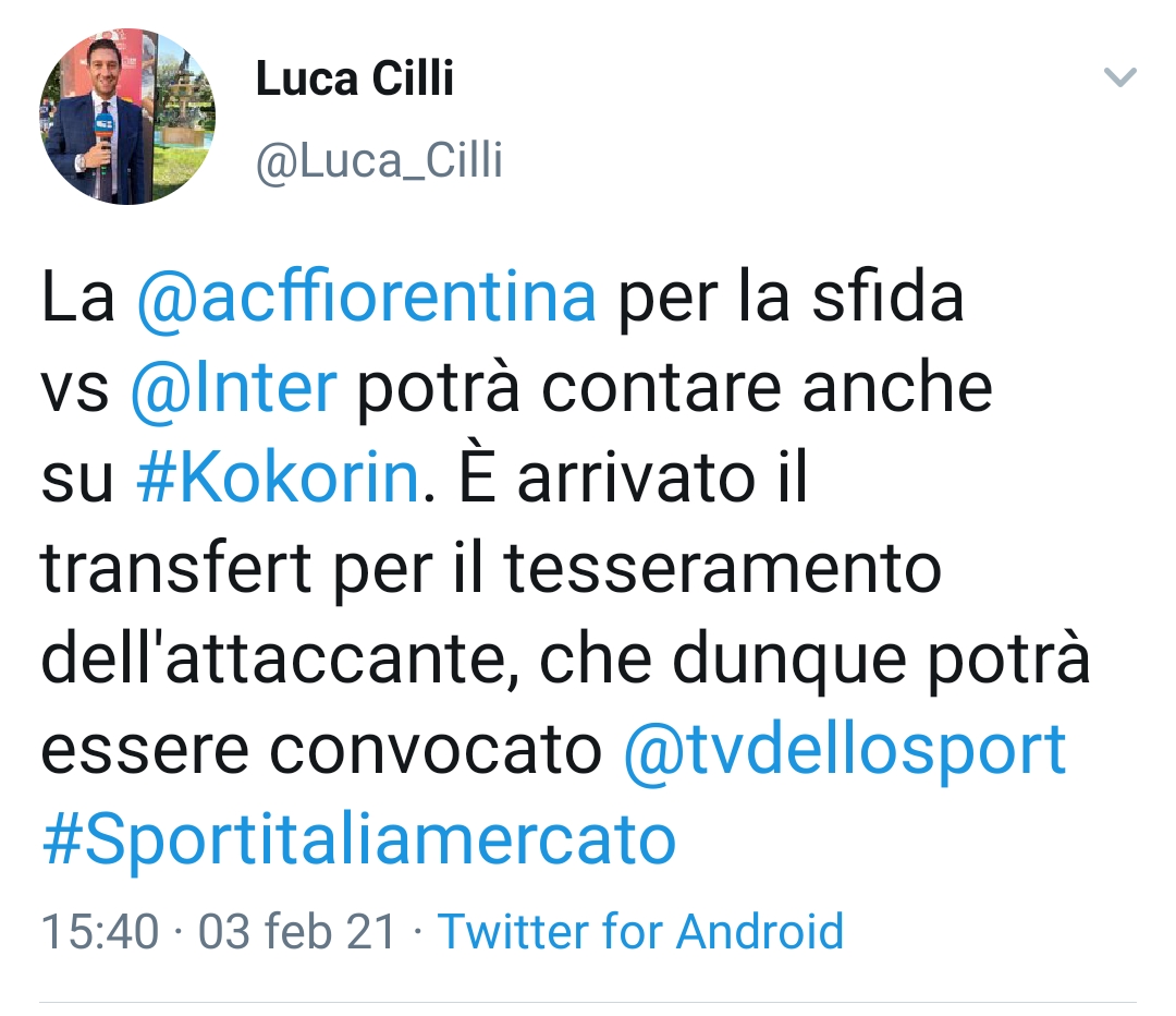 Sportitalia, è arrivato il transfert per il tesseramento di Kokorin della viola