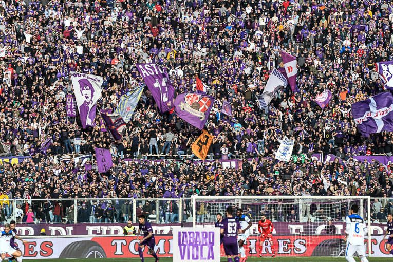 Firenze, stadio Artemio Franchi, 08.02.2020, Fiorentina-Atalanta, Foto Fiorenzo Sernacchioli. Copyright Labaroviola.com