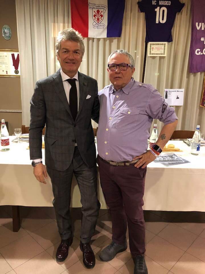 Giancarlo Antognoni con Gianfranco Torello