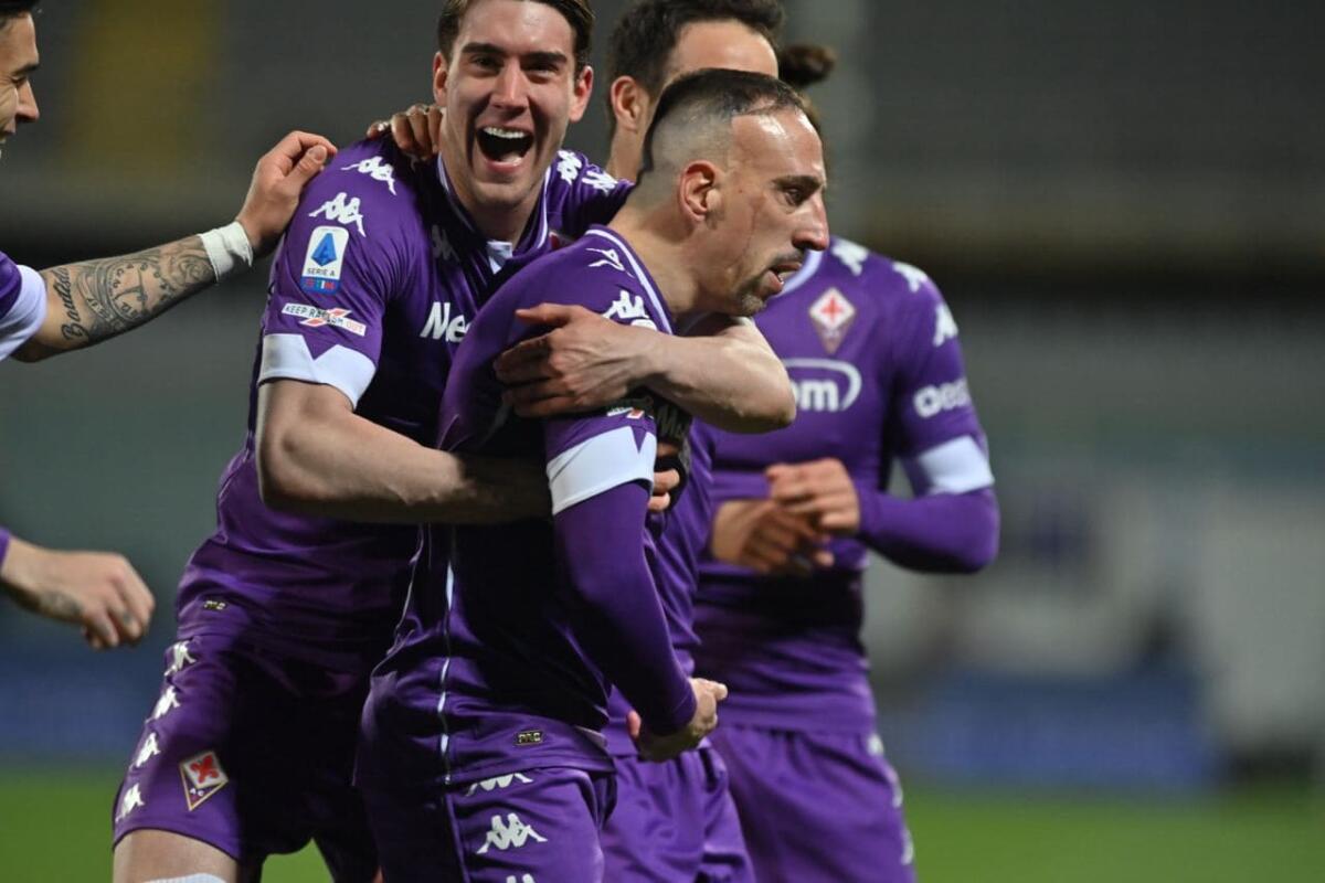 Ribery, 1° gol al Franchi, il suo obiettivo è salvare la Fiorentina: solo dopo deciderà il suo futuro - Foto di proprietà di ACF Fiorentina. Riproduzione vietata ©