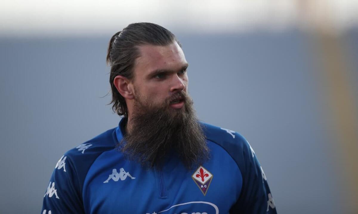 Al 44' Dragowski out per infortunio alla caviglia, al suo posto entra Terracciano - Foto di proprietà di ACF Fiorentina. Riproduzione vietata ©