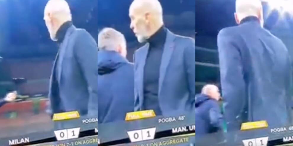 Pioli furioso contro Solskjaer: ""Good team un c**o, somaro. Good team tua sorella, cogl**e" .