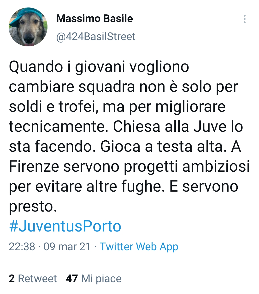Basile: "Chiesa migliora tecnicamente. A Firenze servono i progetti"
