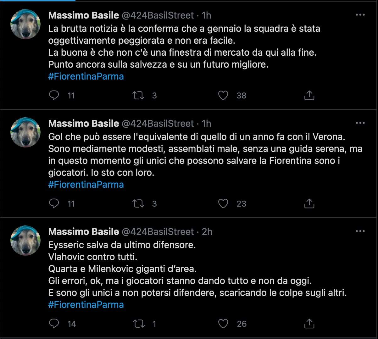 Basile: "I giocatori stanno dando tutto ed io sto con loro. La squadra è stata oggettivamente peggiorata"