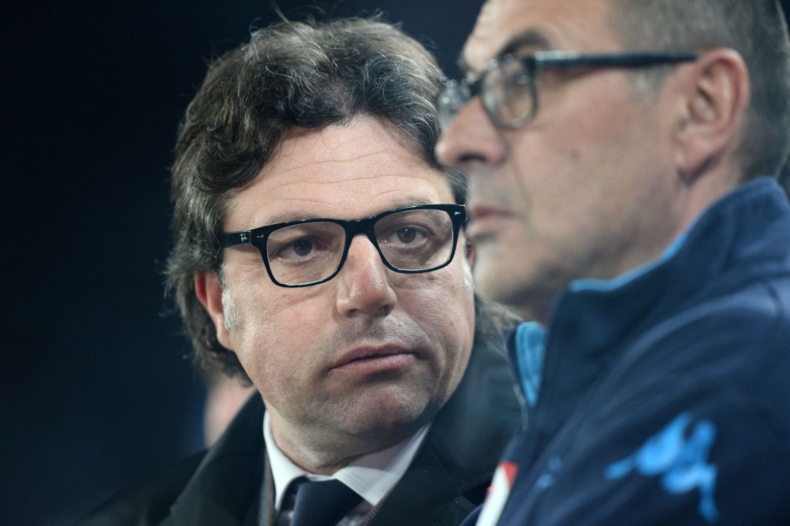 Sport Mediaset conferma, niente Napoli per Sarri, vuole la Fiorentina con Giuntoli direttore